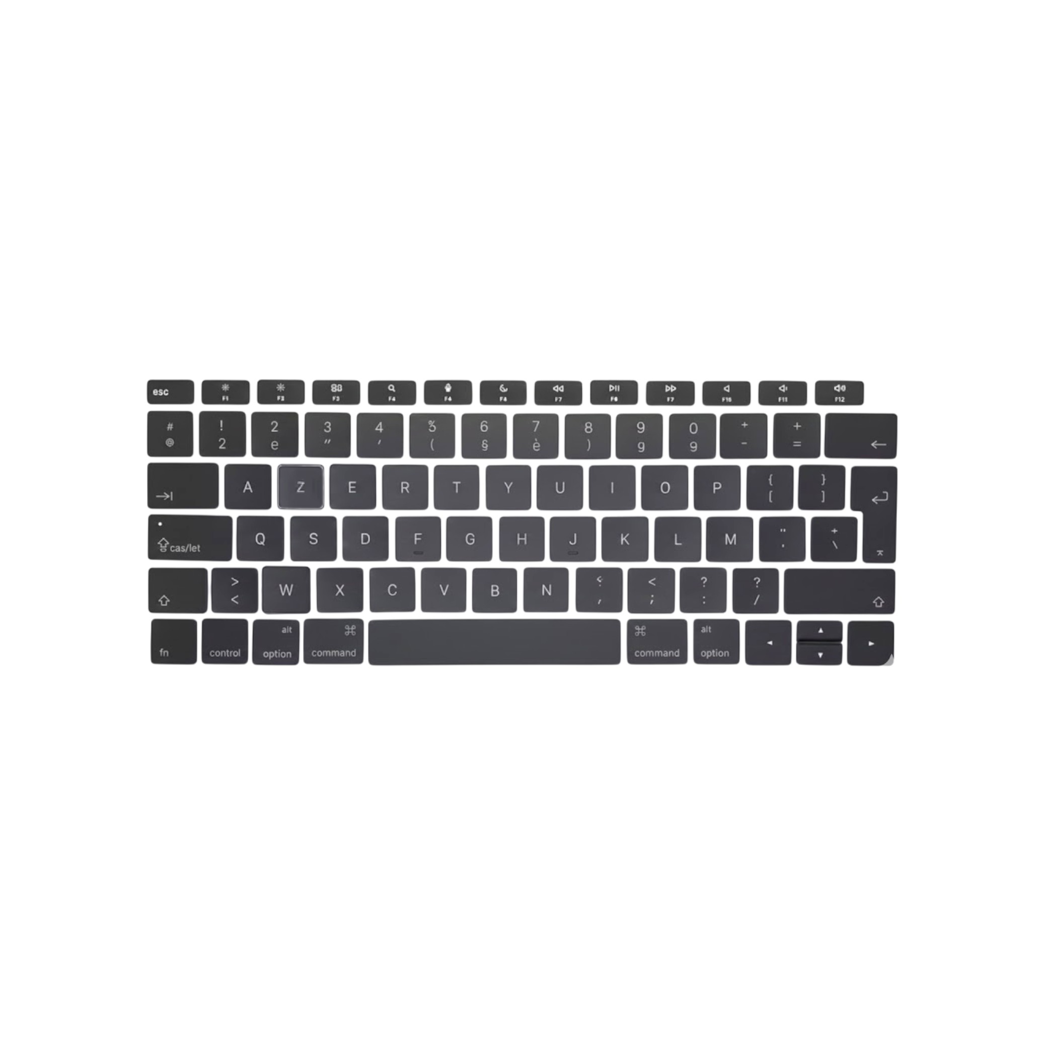 Set taste fara clipsuri MacBook Air 13" A1932 AZERTY