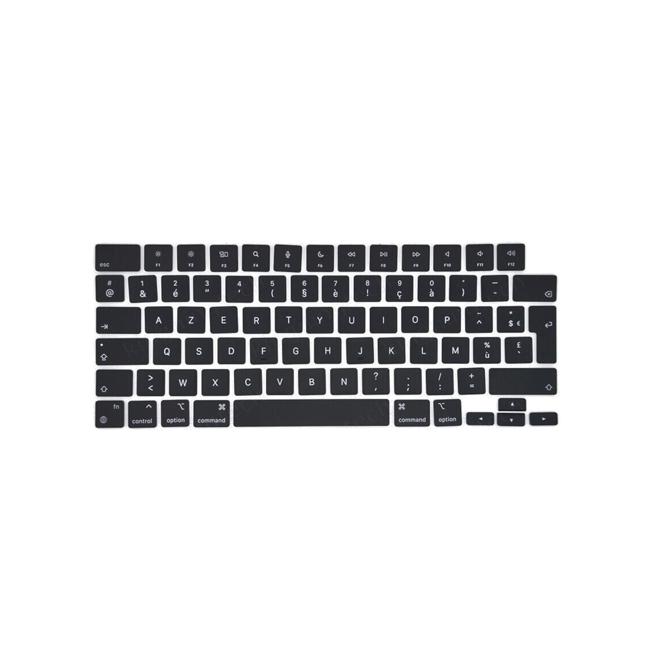 Kit taste fara clips AZERTY MacBook Pro 14/16 (A2442/A2485)