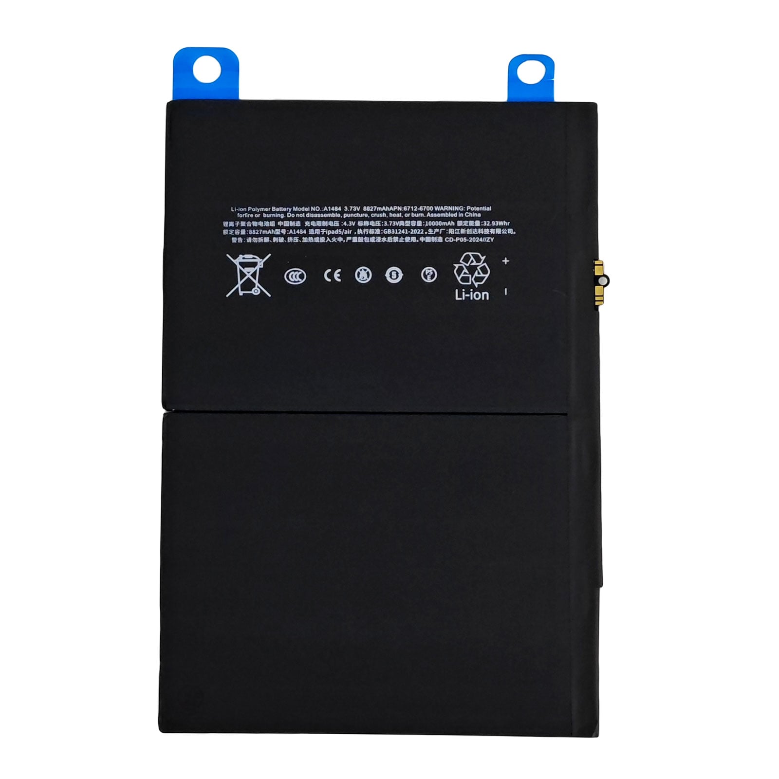 Baterie A1484 iPad Air 1 / iPad 5 / 6 / 7 / 8 / 9, Compatibil