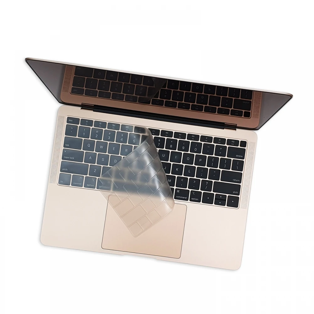 Folie de protectie pentru tastatura MacBook Air 13-inch A1932, Transparenta, Layout US