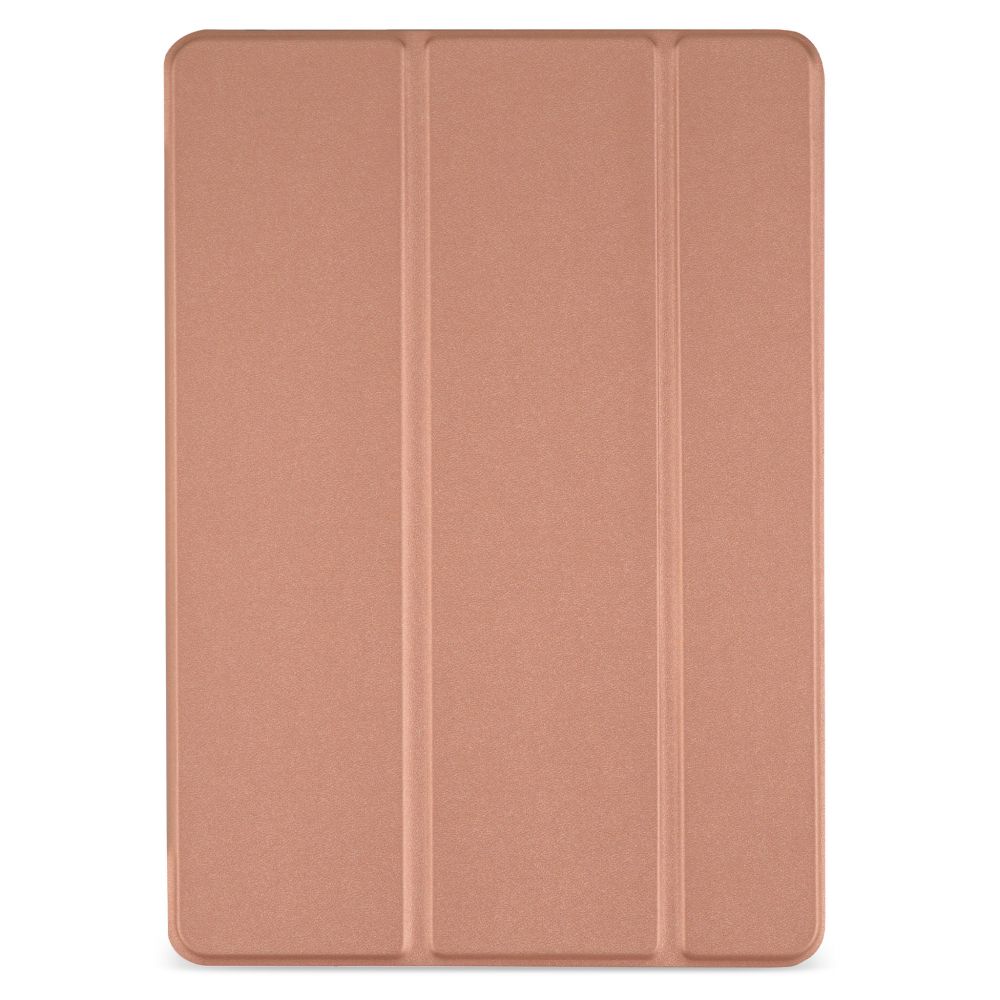 Husă magnetică cu spate transparent și colțuri întărite iPad 7 / 8 10.2 inch - Rose Gold