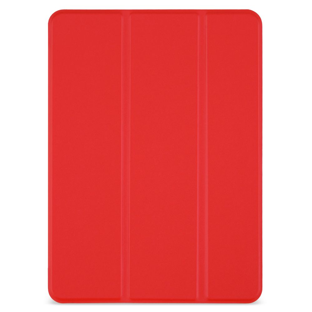 Husă magnetică cu spate transparent și colțuri întărite iPad Air 4 10.9 inch - Roșu