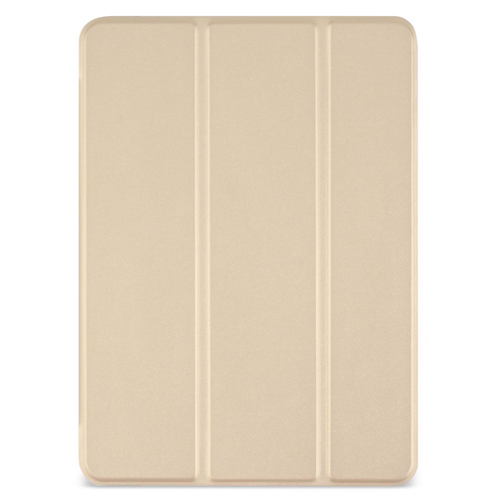 Husă magnetică cu spate transparent și colțuri întărite iPad Air 4 10.9 inch, Auriu