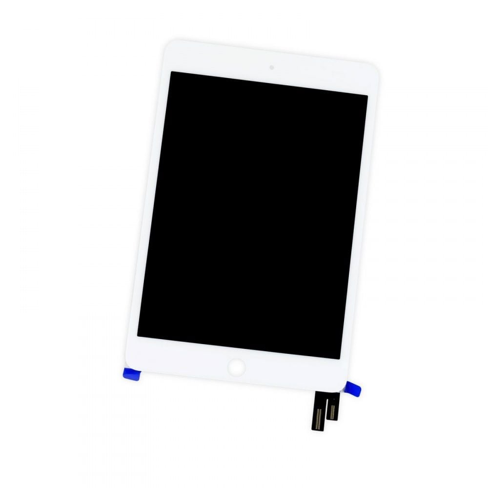 Ansamblu display compatibil cu tableta Apple iPad mini 4, 7.9 inch, A1538, A1550 - Alb, Fara buton