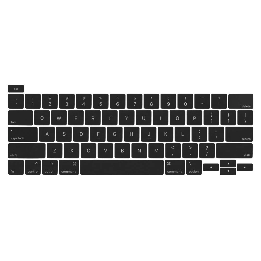 Set capace tastatură MacBook Pro Retina 13 inch / 16 inch A2289, A2251, A2141 2019-2020, US