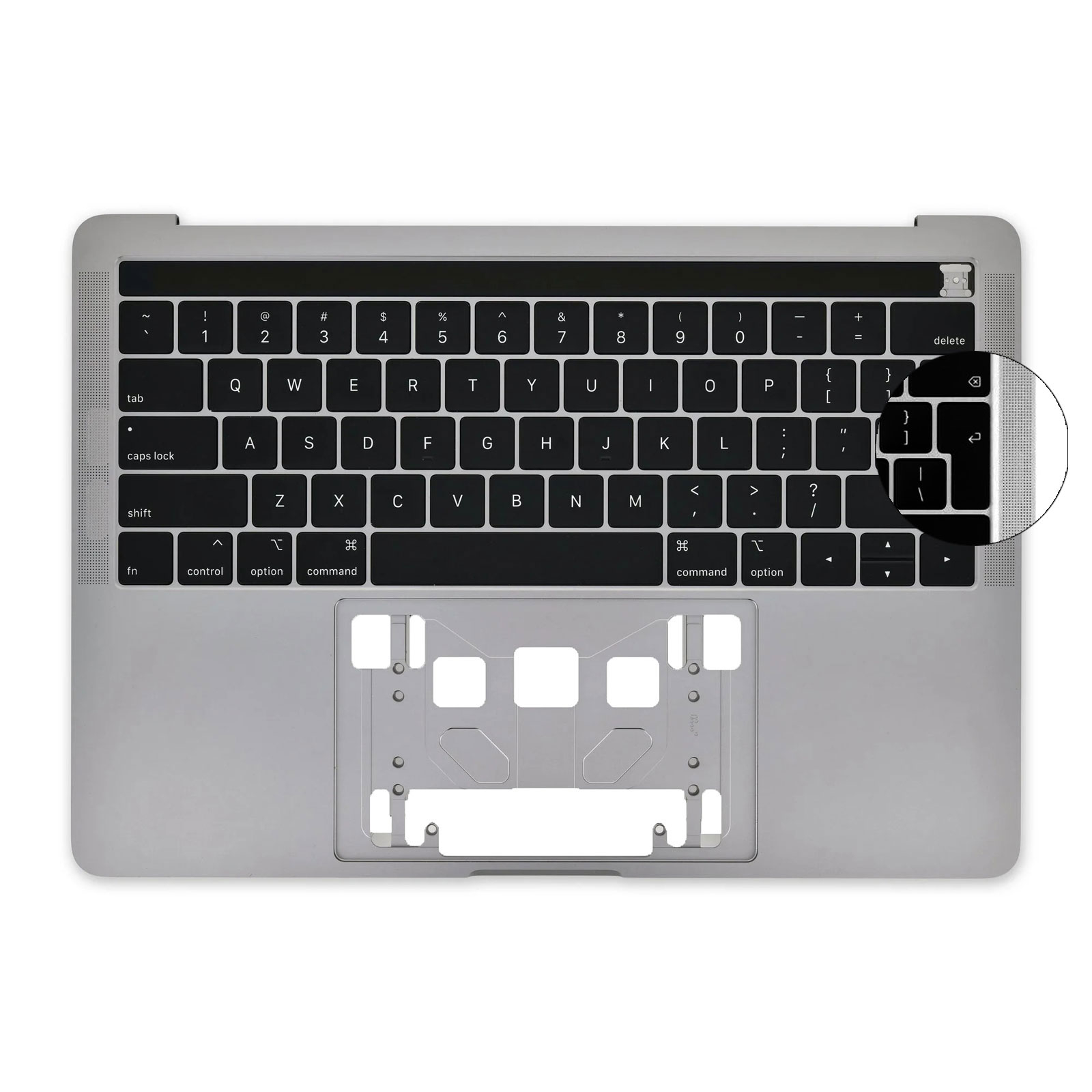 Topcase cu Tastatura si Touch Bar MacBook Pro 13 inch A2159 2019 UK