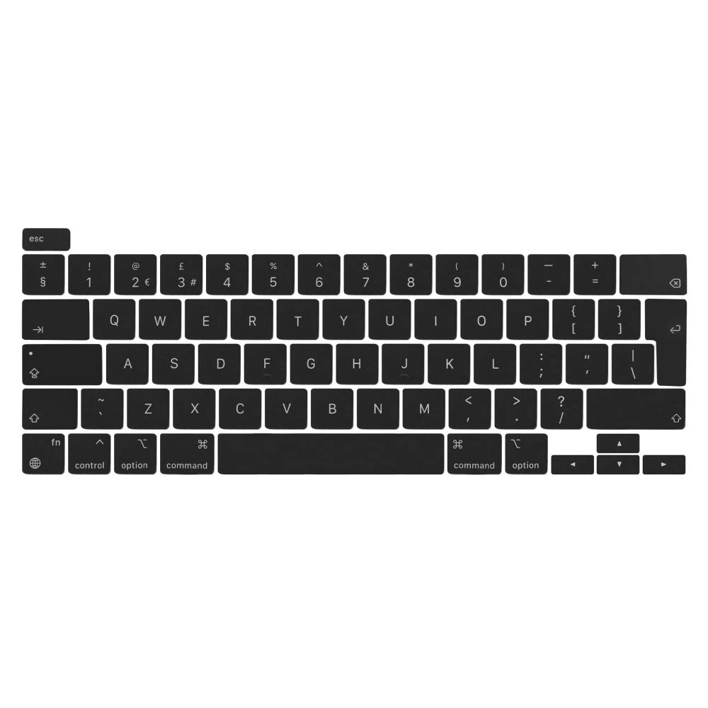 Set capace tastatură MacBook Pro Retina M1 13 inch A2338 2020 Layout UK