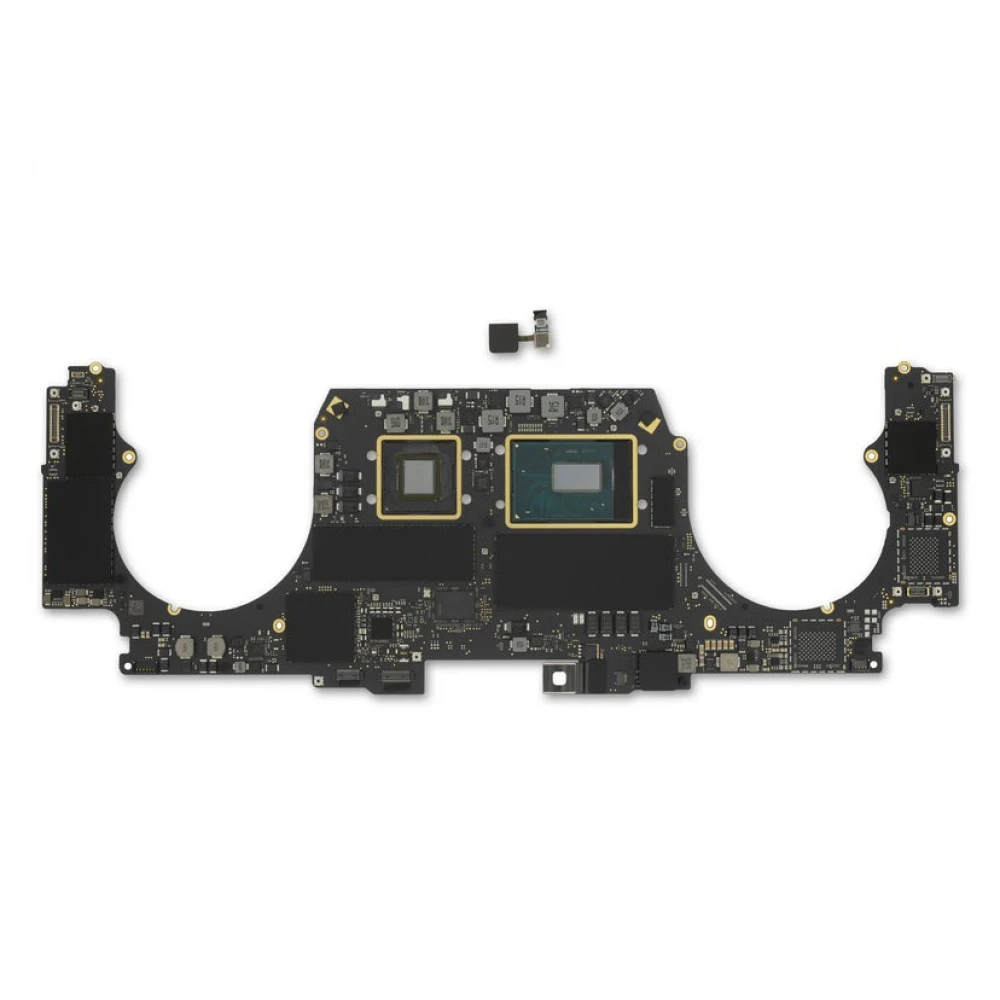 Placa de baza + Senzor Touch ID MacBook Pro Retina 15 inch A1990 2018-2019 — i7 2.2 GHz 16 GB 256 GB Radeon Pro 555X