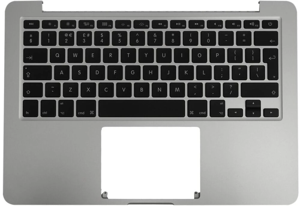 Topcase cu tastatură MacBook Pro Retina 13 inch A1502 2013-2014 Silver, UK