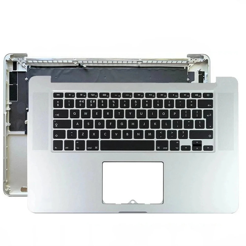 Topcase cu tastatură MacBook Pro Retina 15 inch A1398 Late 2013 - Mid 2014 Silver, UK
