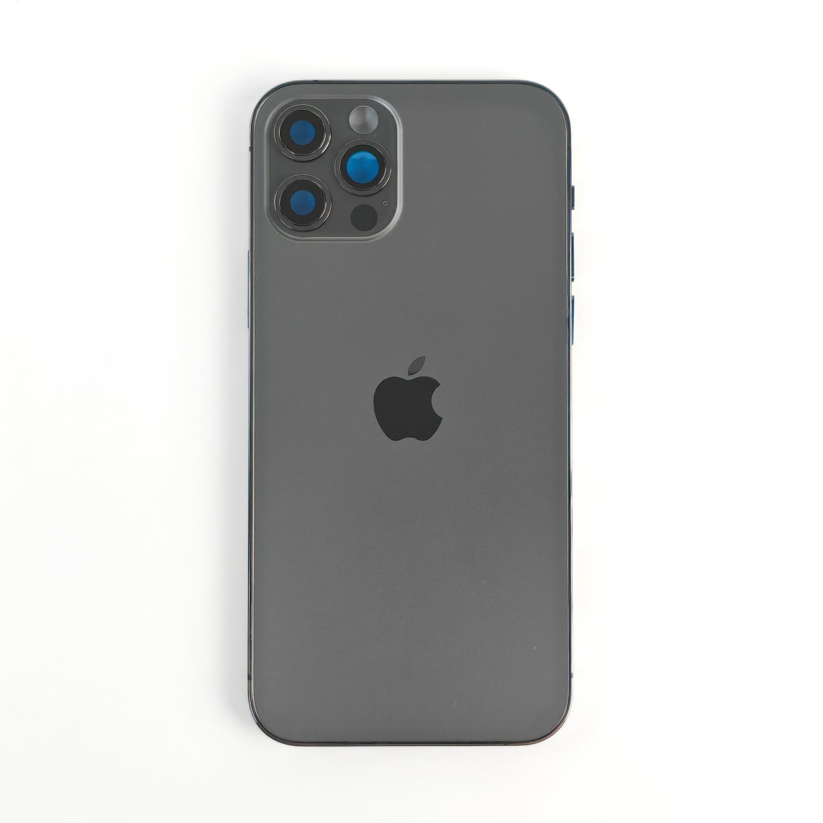 Carcasă completă cu Capac spate iPhone 12 Pro, cu SIM Tray si flex, Reconditionat Top Quality, Graphite